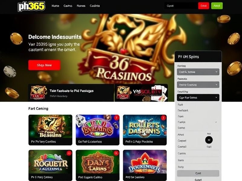 Welcome to ph365 Casino, your premier online gaming destination. Explore a vast selection of casino games, exclusive promotions, and secure 24/7 service. Enjoy the best user experience and lucrative bonuses on one platform.